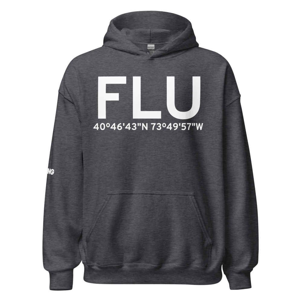 Queens (KFLU) Airport Hoodie Sweatshirt 