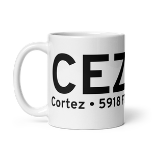 Cortez (KCEZ) Airport Mug