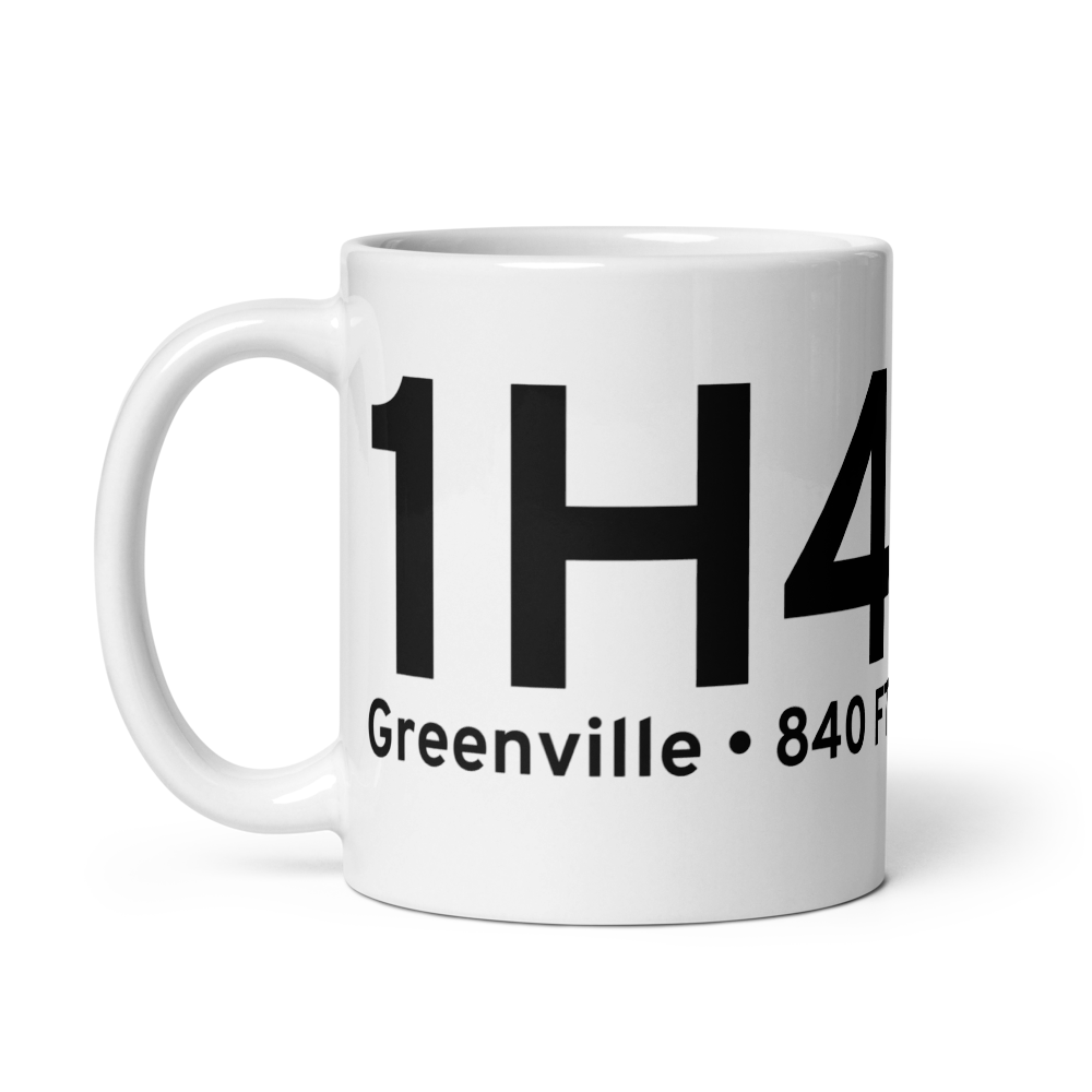 Greenville (1H4) Airport Mug 
