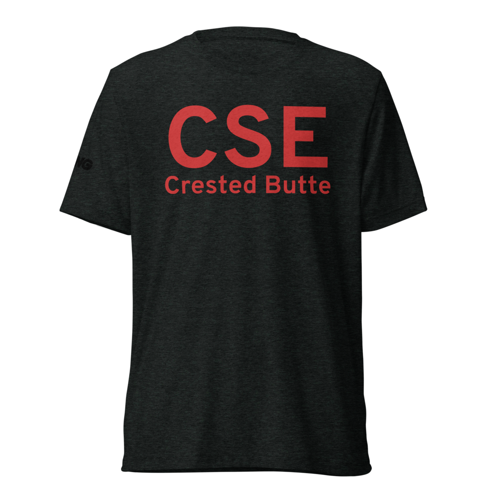 Crested Butte (0CO2) Airport Tri-blend T-Shirt 