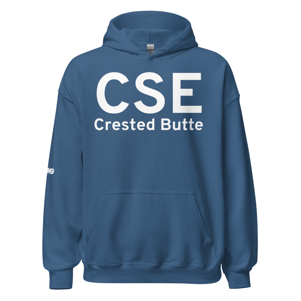 Crested Butte (0CO2) Airport Hoodie Sweatshirt 