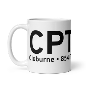 Cleburne (KCPT) Airport Mug