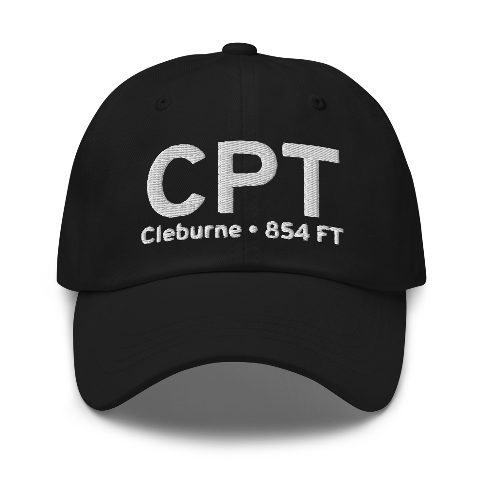 Cleburne (KCPT) Airport Hat 