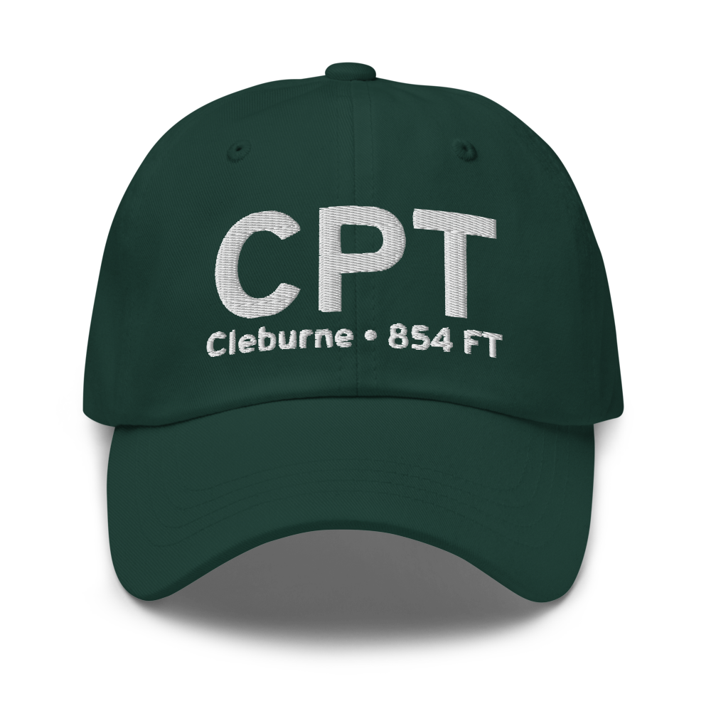 Cleburne (KCPT) Airport Hat 