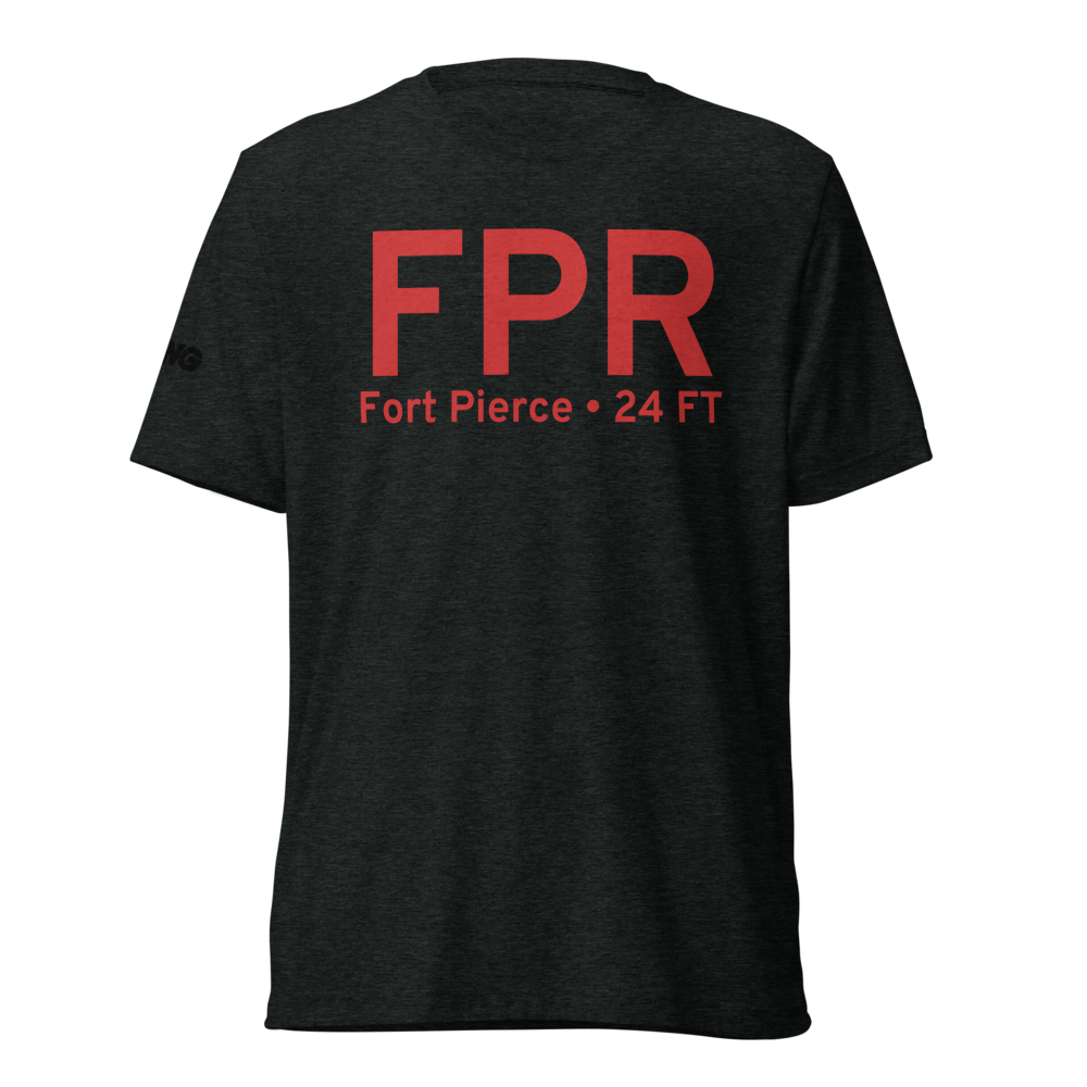 Fort Pierce (KFPR) Airport Tri-blend T-Shirt 