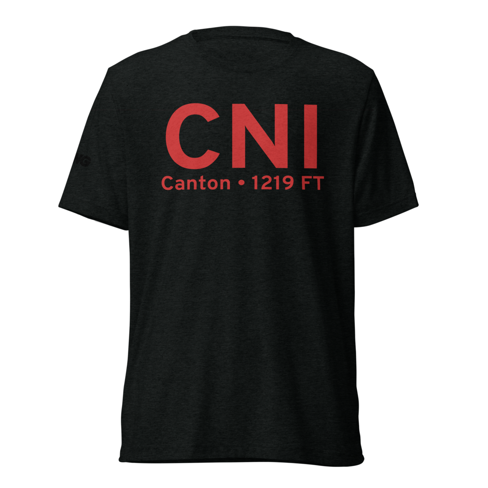 Canton (K47A) Airport Tri-blend T-Shirt 