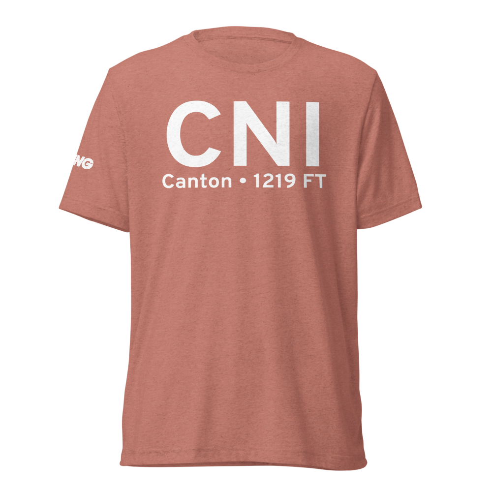 Canton (K47A) Airport Tri-blend T-Shirt 