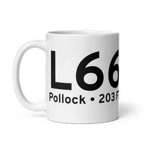 Pollock (KL66) Airport Mug