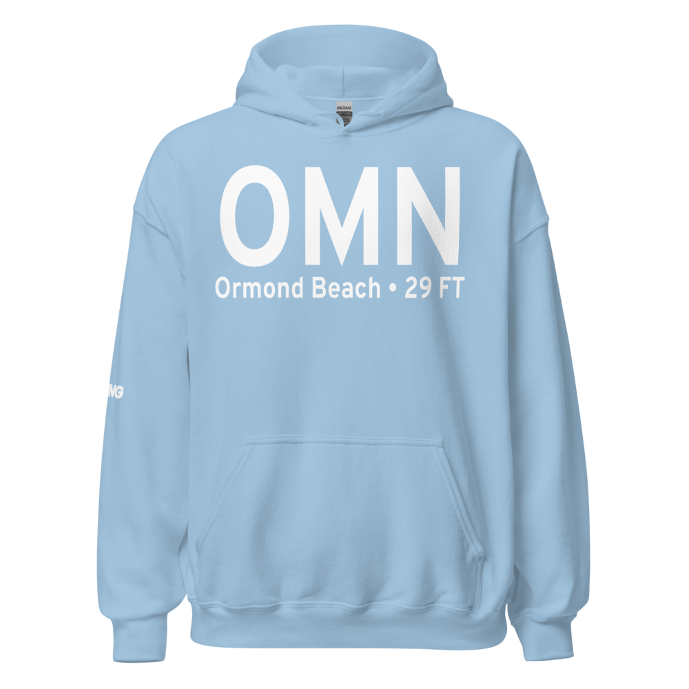 Ormond Beach (KOMN) Airport Hoodie Sweatshirt 
