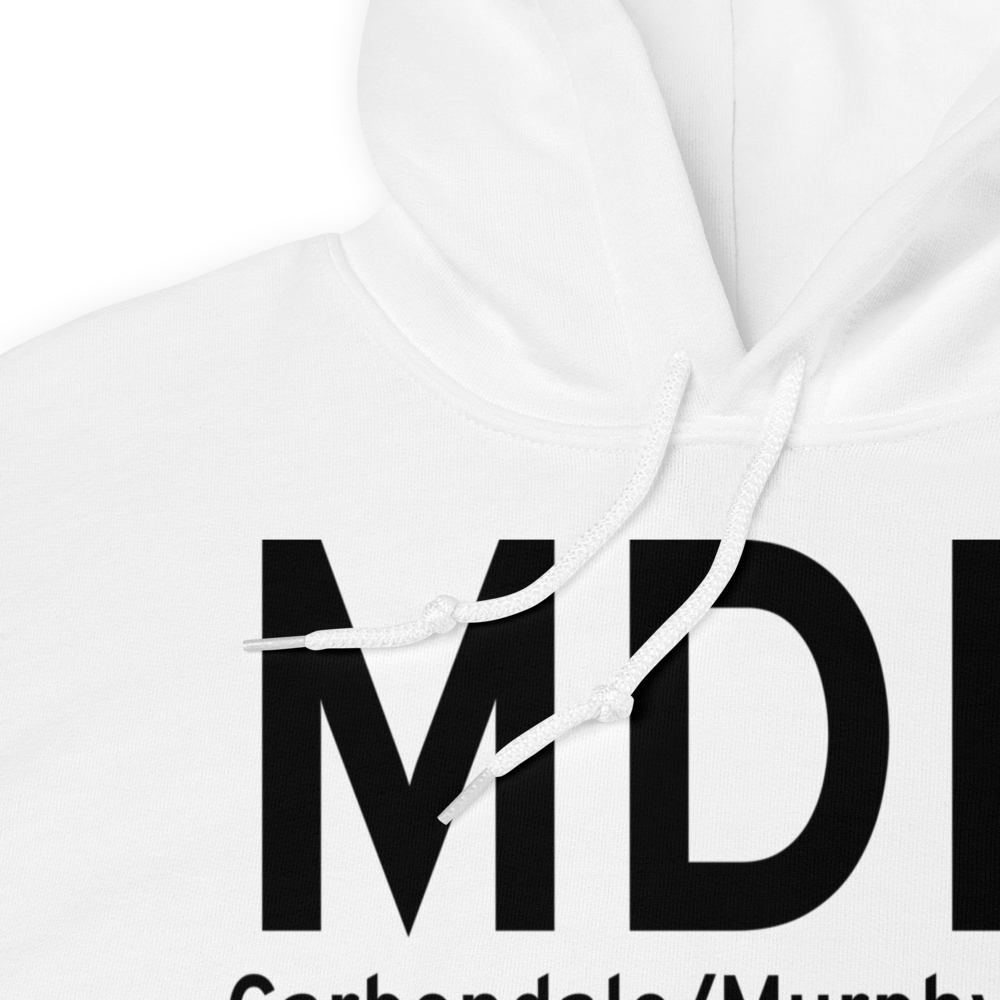 Carbondale/Murphysboro (KMDH) Airport Hoodie Sweatshirt 