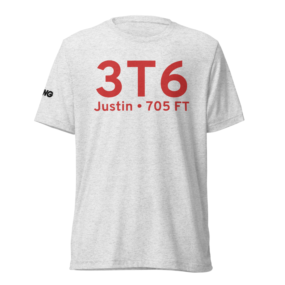 Justin (3T6) Airport Tri-blend T-Shirt 