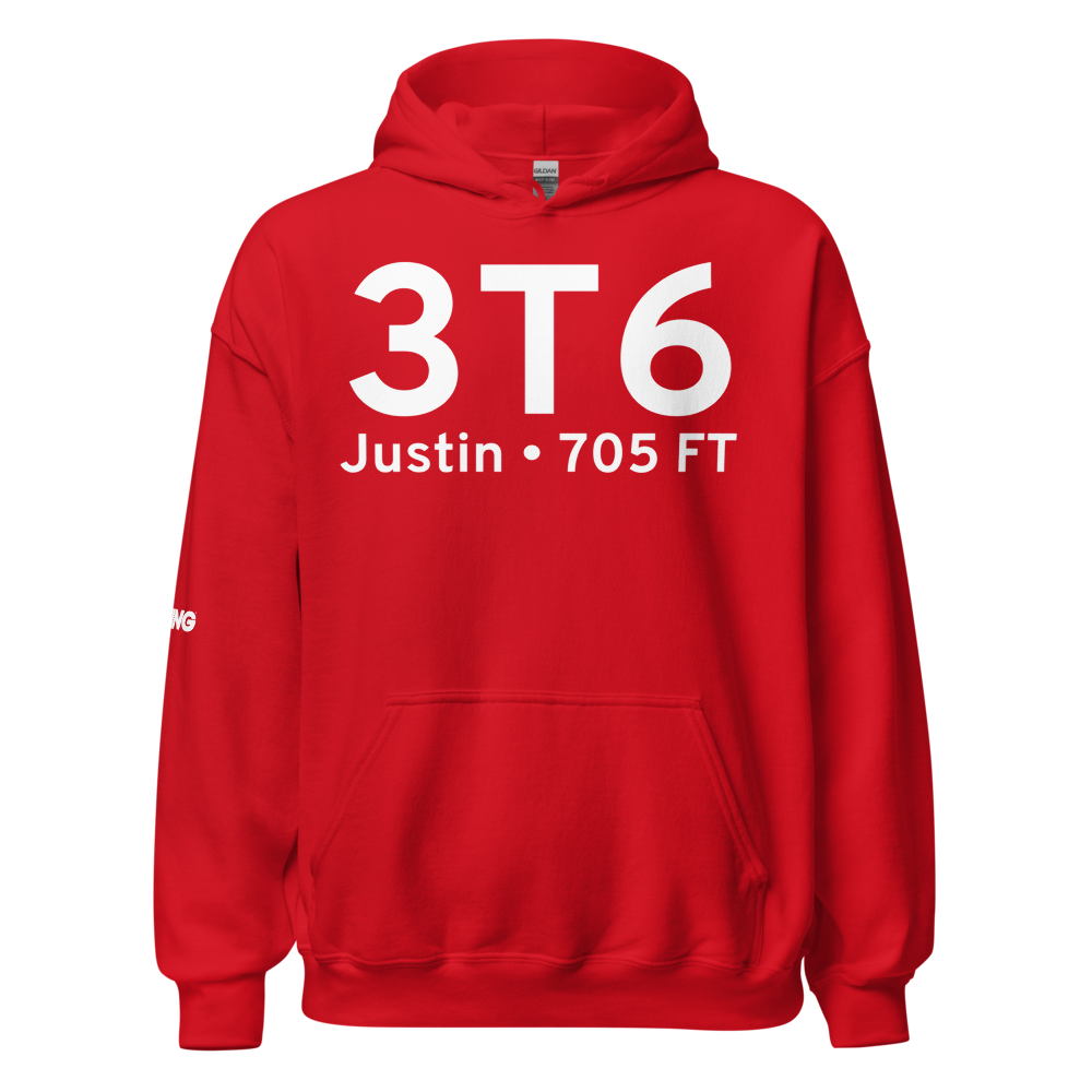 Justin (3T6) Airport Hoodie Sweatshirt 