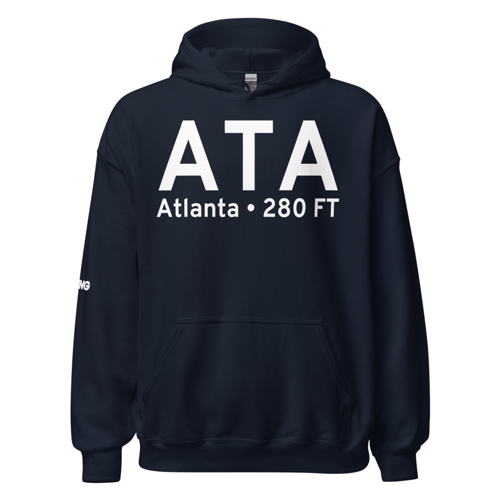 Atlanta (KATA) Airport Hoodie Sweatshirt 