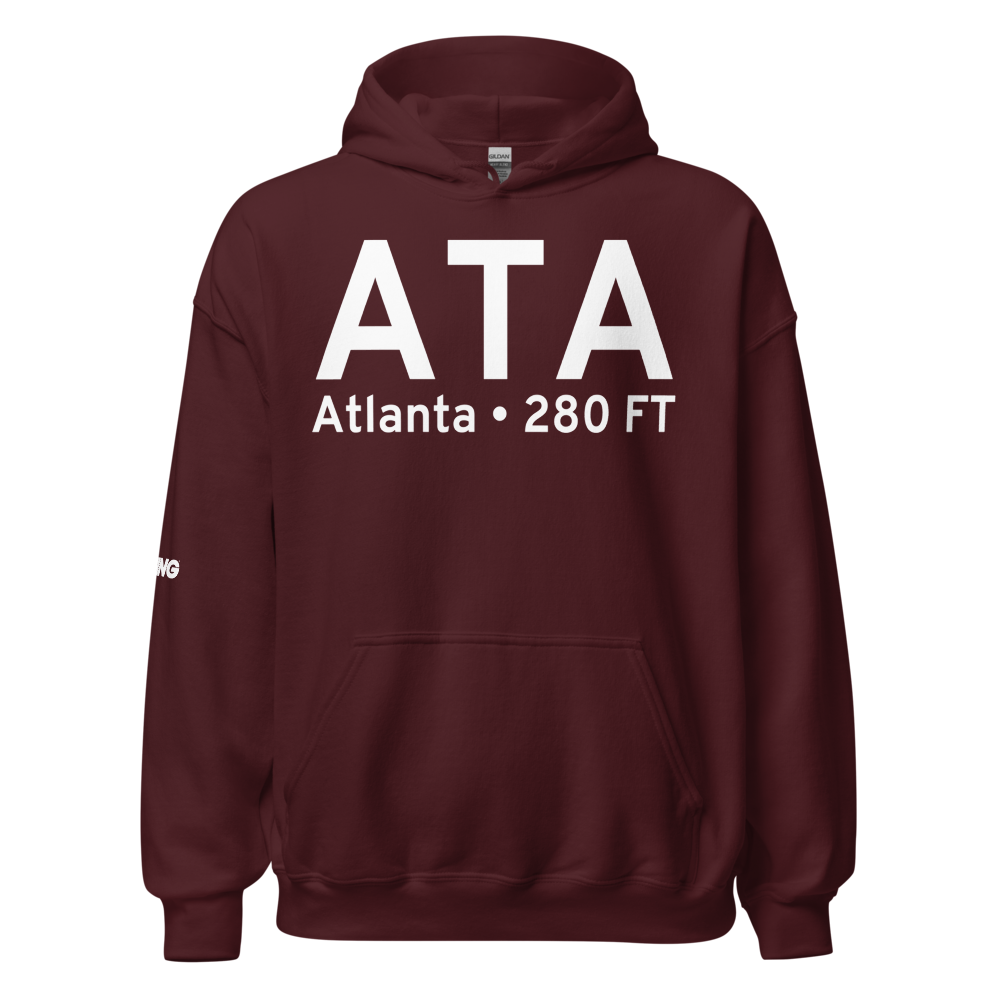 Atlanta (KATA) Airport Hoodie Sweatshirt 