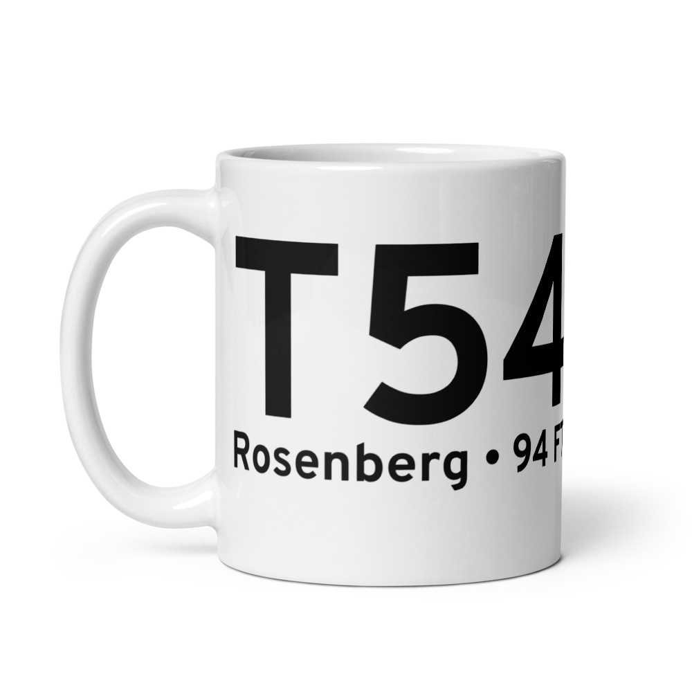 Rosenberg (KT54) Airport Mug 