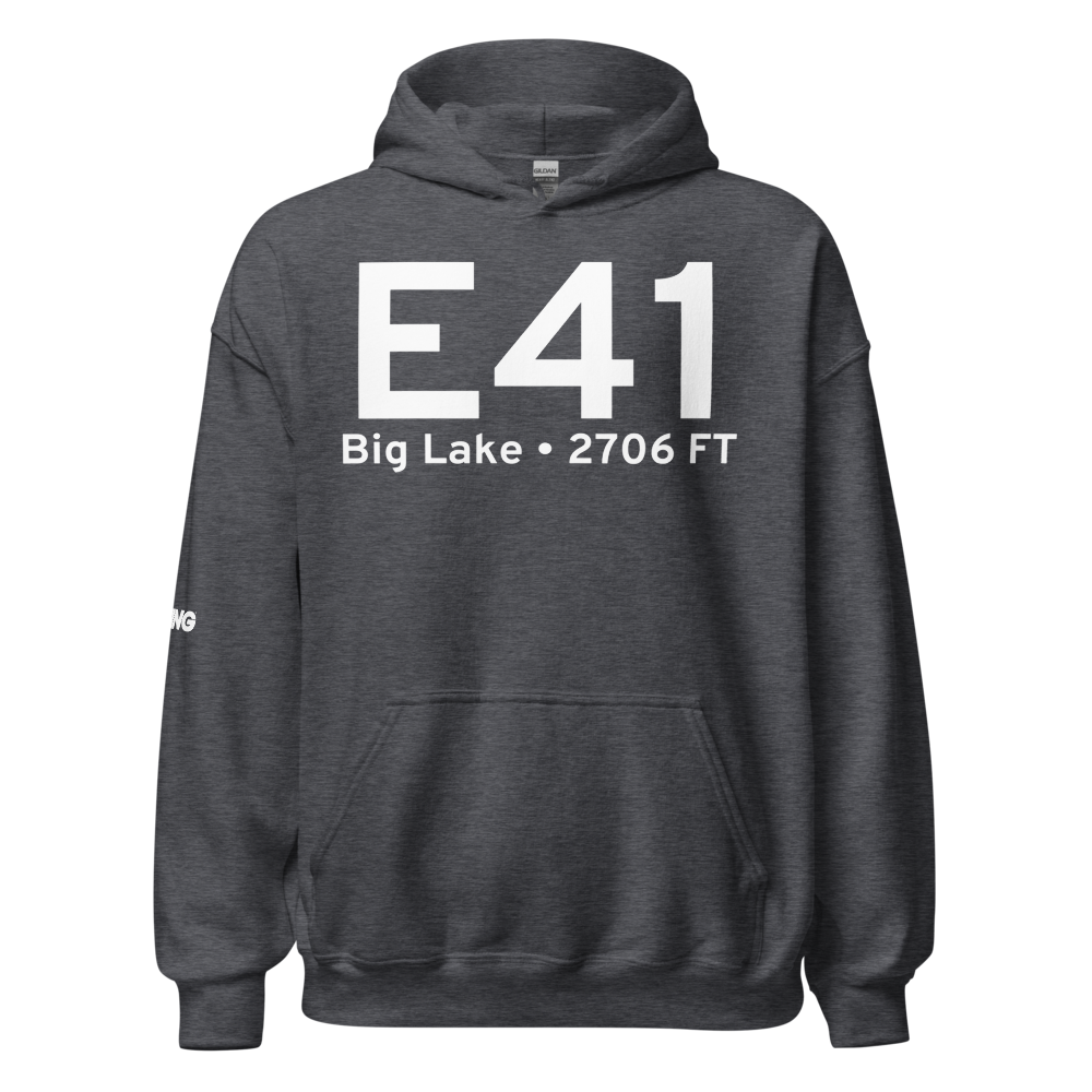 Big Lake (KE41) Airport Hoodie Sweatshirt 