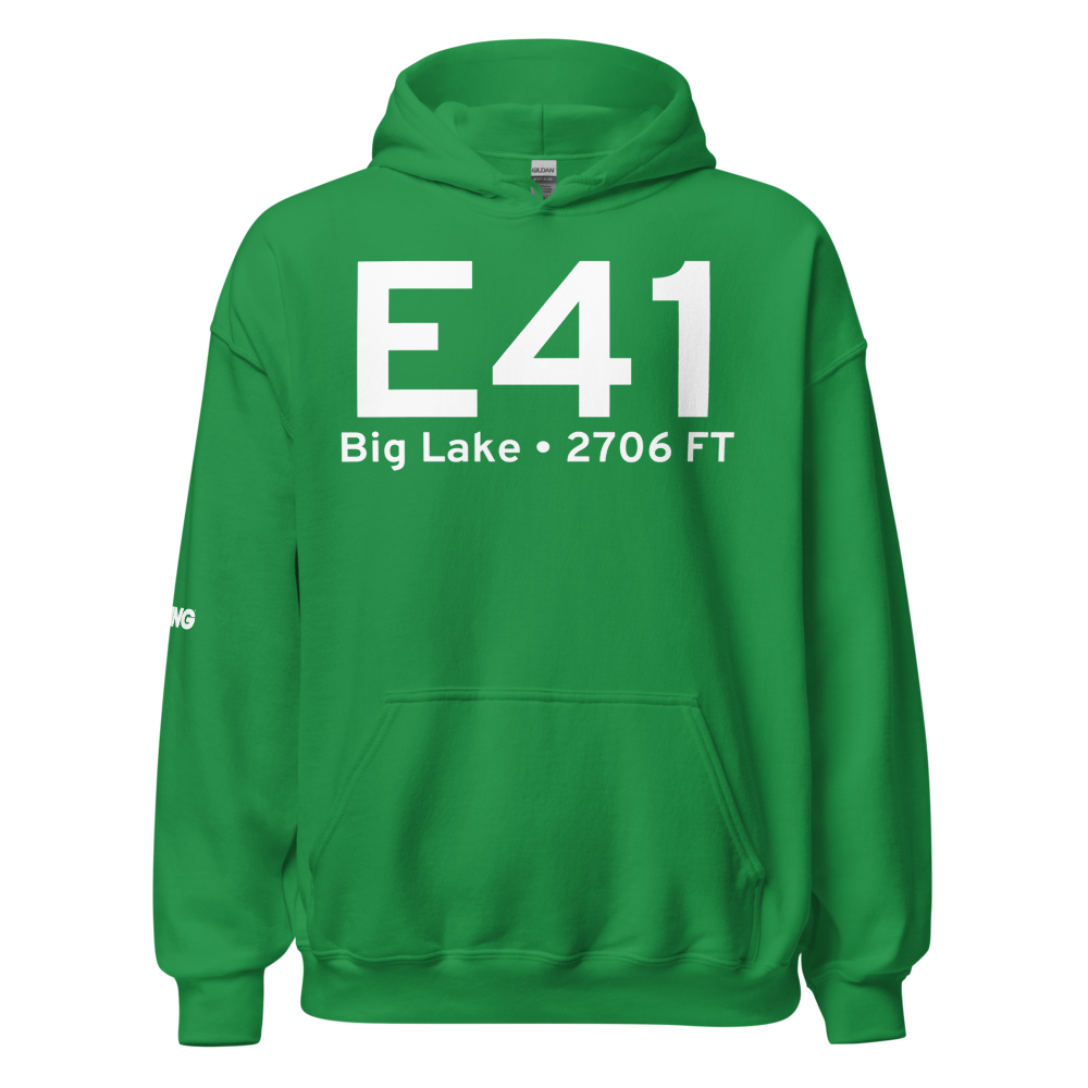 Big Lake (KE41) Airport Hoodie Sweatshirt 