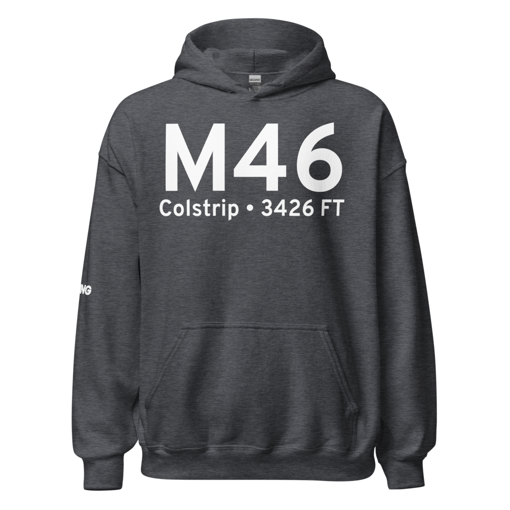 Colstrip (KM46) Airport Hoodie Sweatshirt 