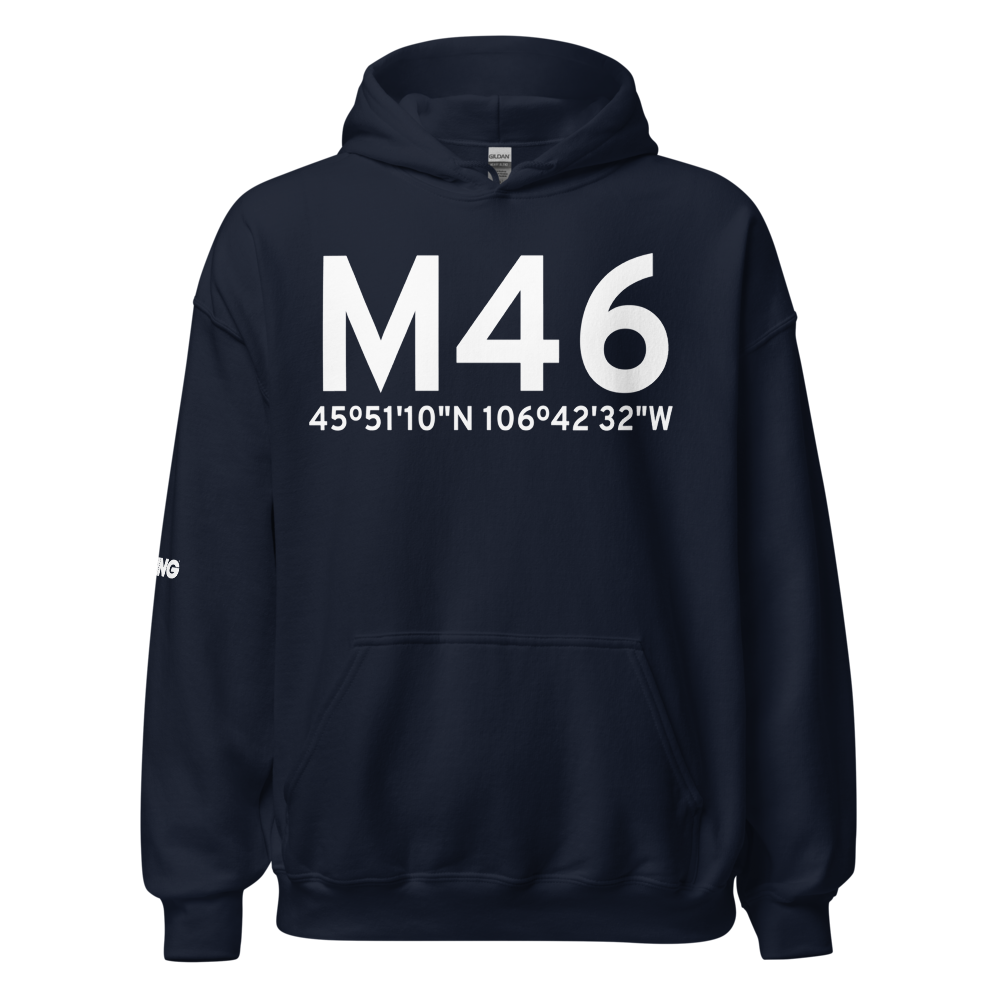 Colstrip (KM46) Airport Hoodie Sweatshirt 