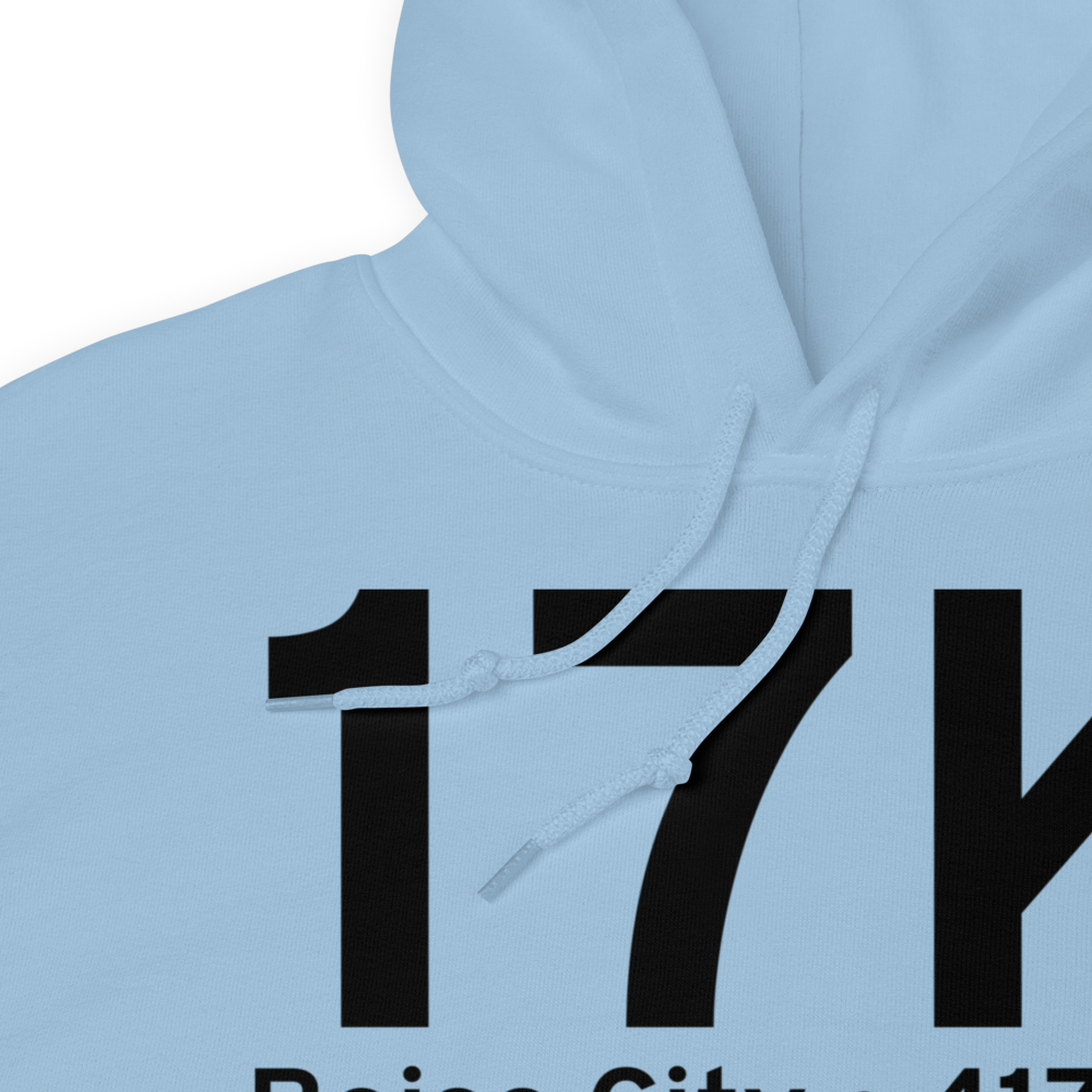 Boise City (K17K) Airport Hoodie Sweatshirt 