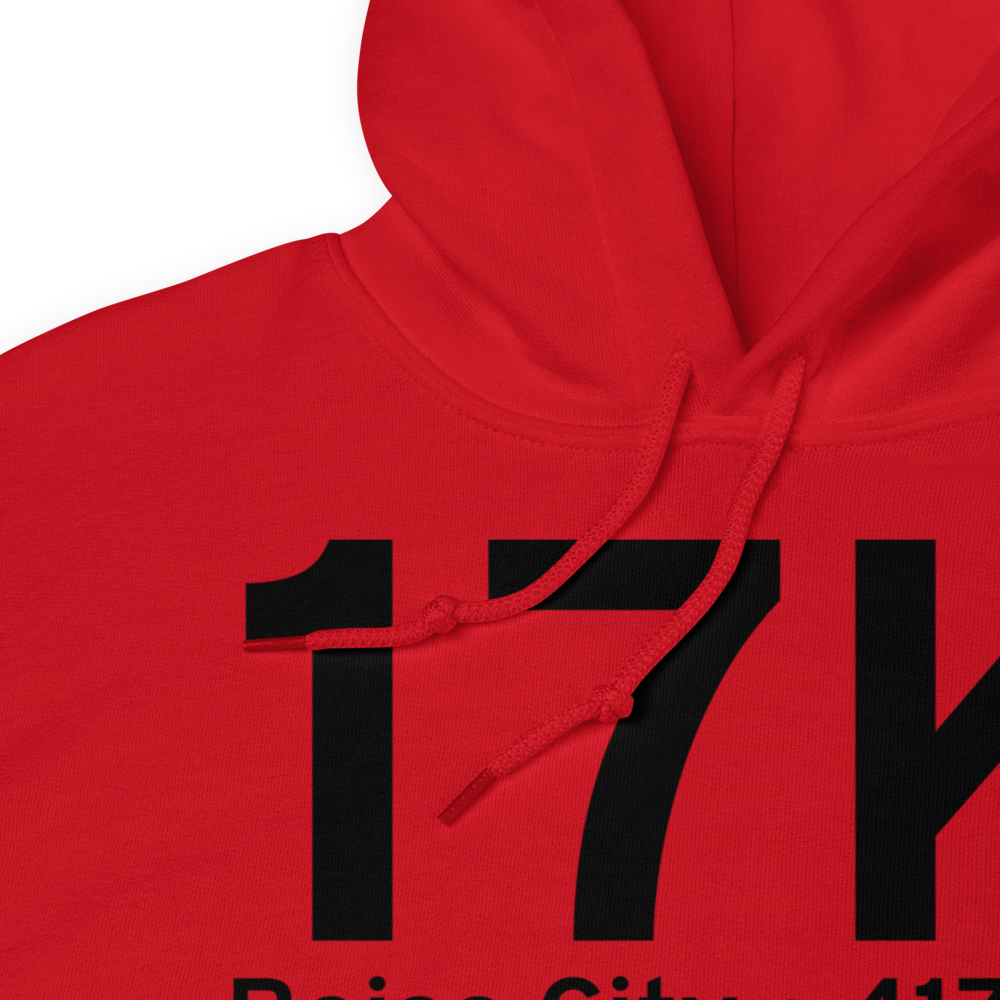 Boise City (K17K) Airport Hoodie Sweatshirt 