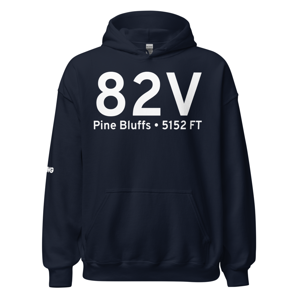 Pine Bluffs (K82V) Airport Hoodie Sweatshirt 