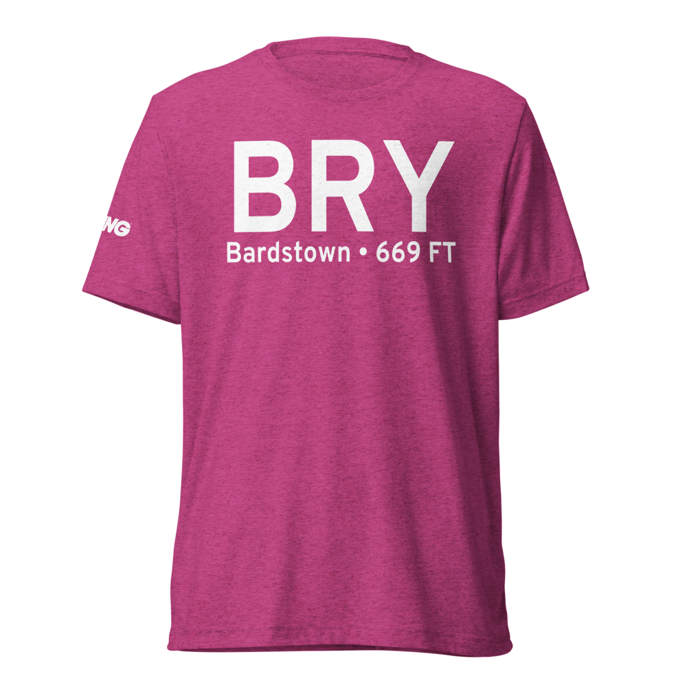 Bardstown (KBRY) Airport Tri-blend T-Shirt 