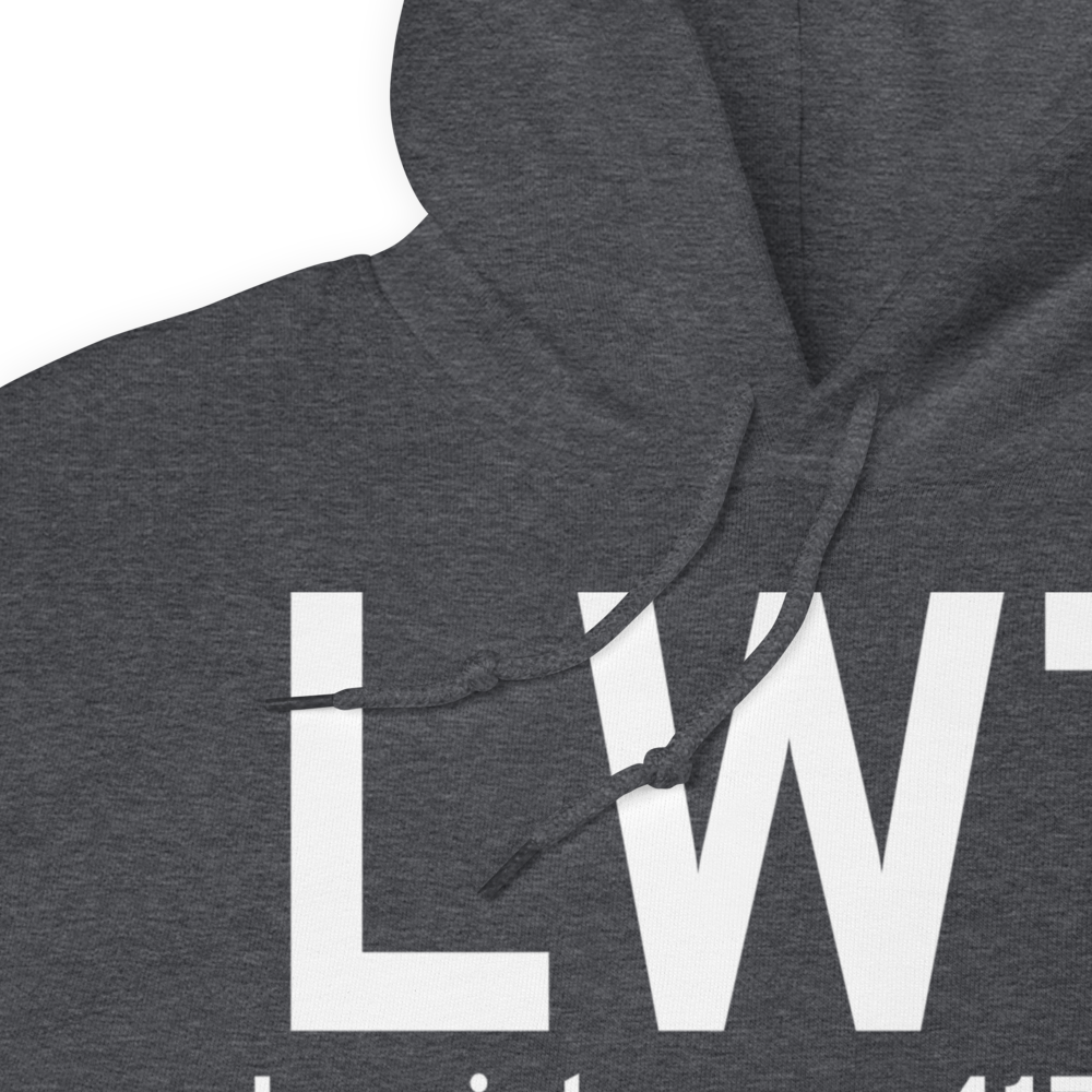 Lewistown (KLWT) Airport Hoodie Sweatshirt 