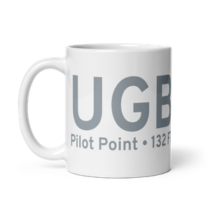 Pilot Point (UGB) Airport Mug