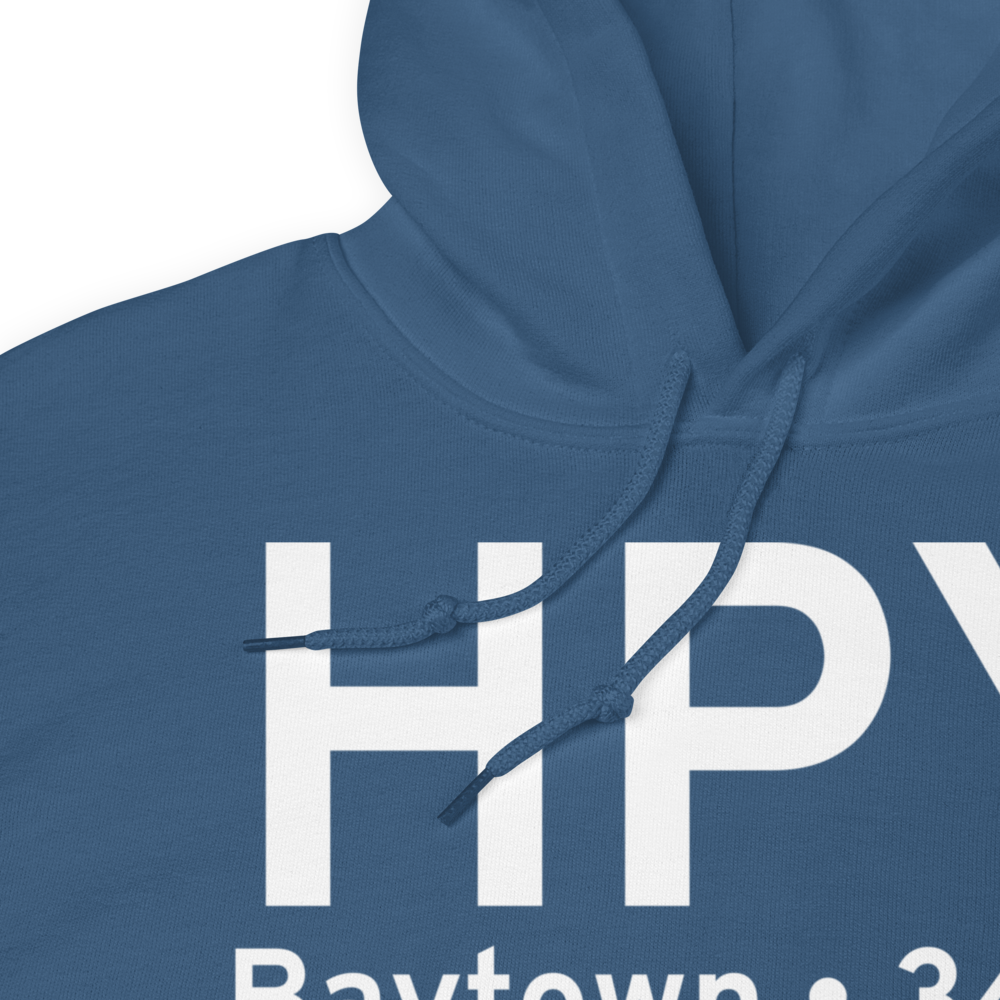 Baytown (KHPY) Airport Hoodie Sweatshirt 