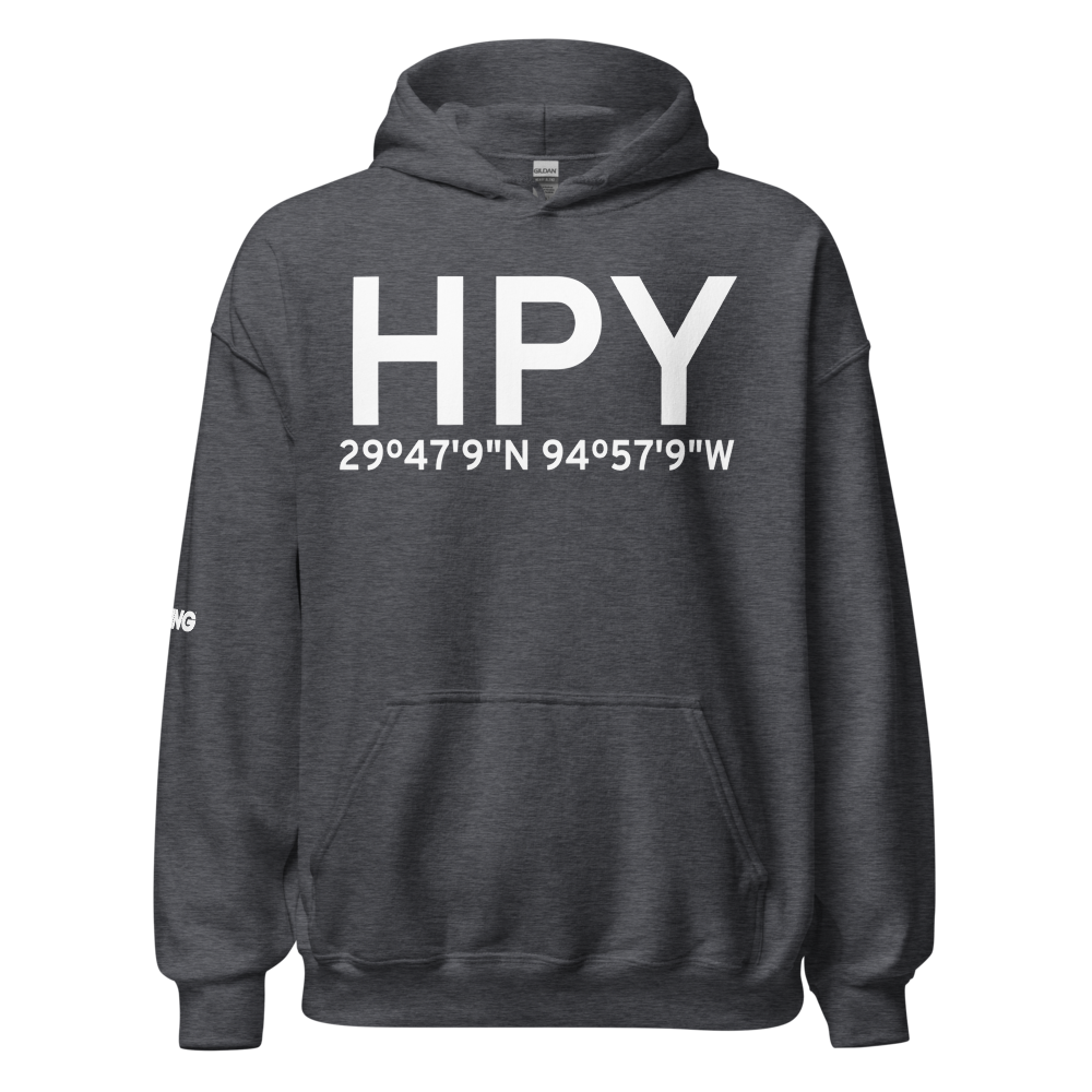 Baytown (KHPY) Airport Hoodie Sweatshirt 