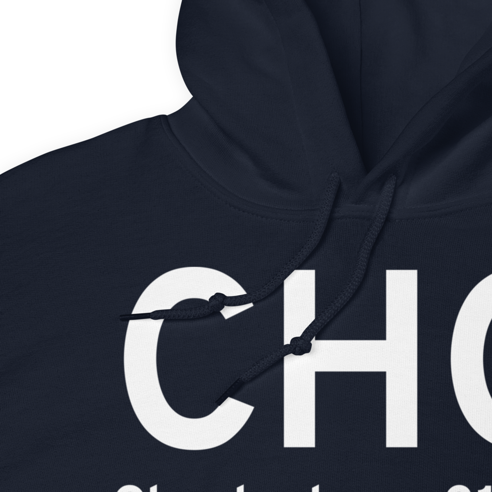 Charleston (KCHQ) Airport Hoodie Sweatshirt 