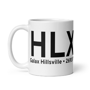 Galax Hillsville (KHLX) Airport Mug