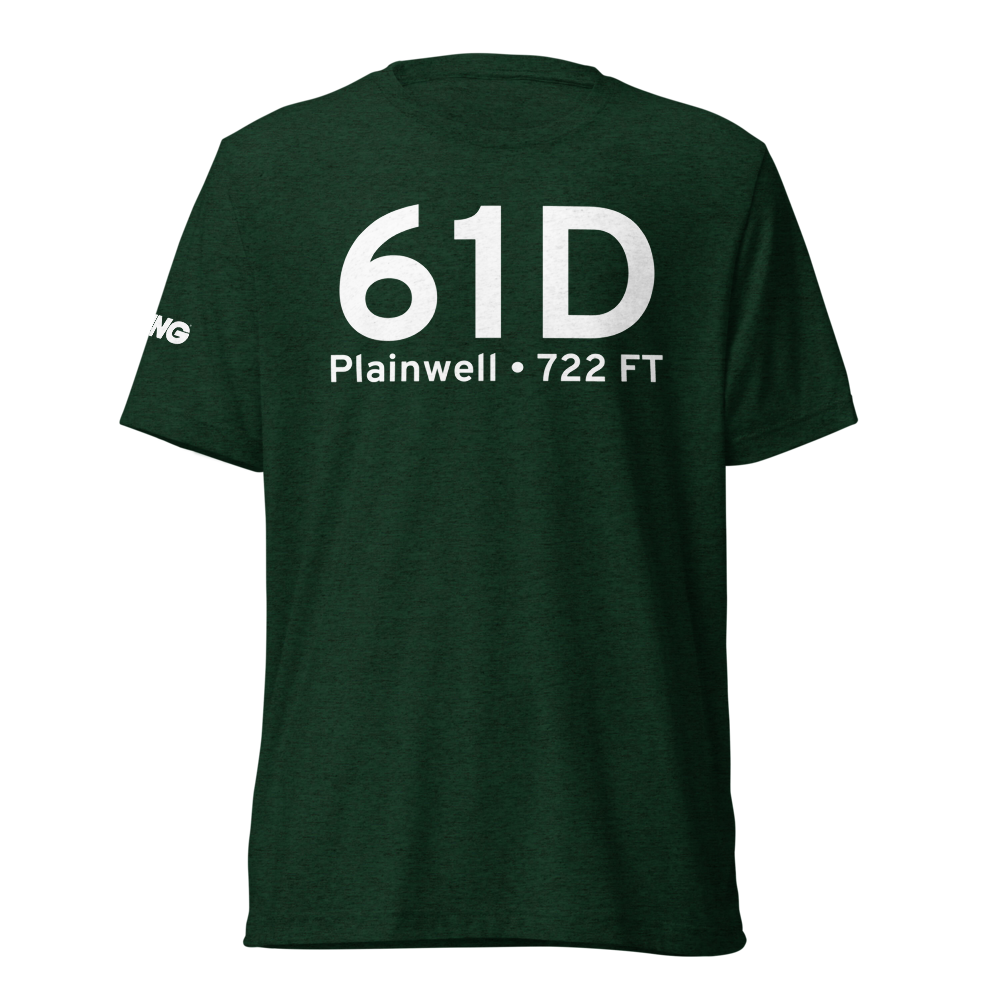Plainwell (61D) Airport Tri-blend T-Shirt 
