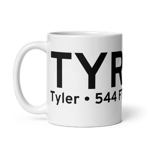 Tyler (KTYR) Airport Mug