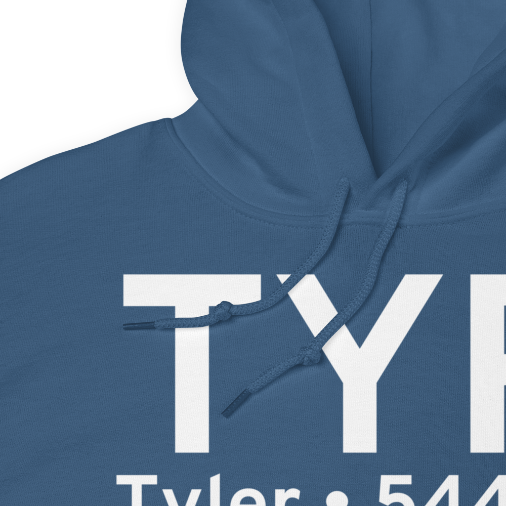 Tyler (KTYR) Airport Hoodie Sweatshirt 