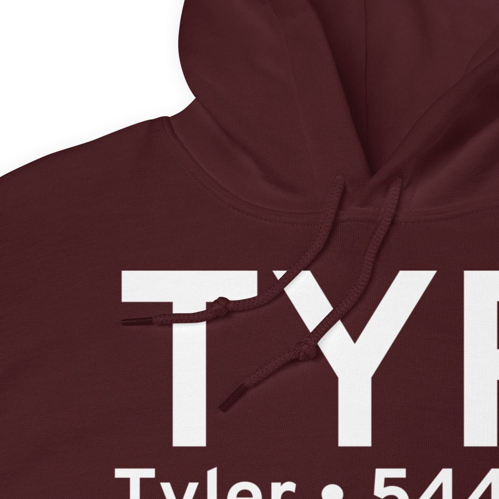 Tyler (KTYR) Airport Hoodie Sweatshirt 