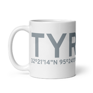 Tyler (KTYR) Airport Mug