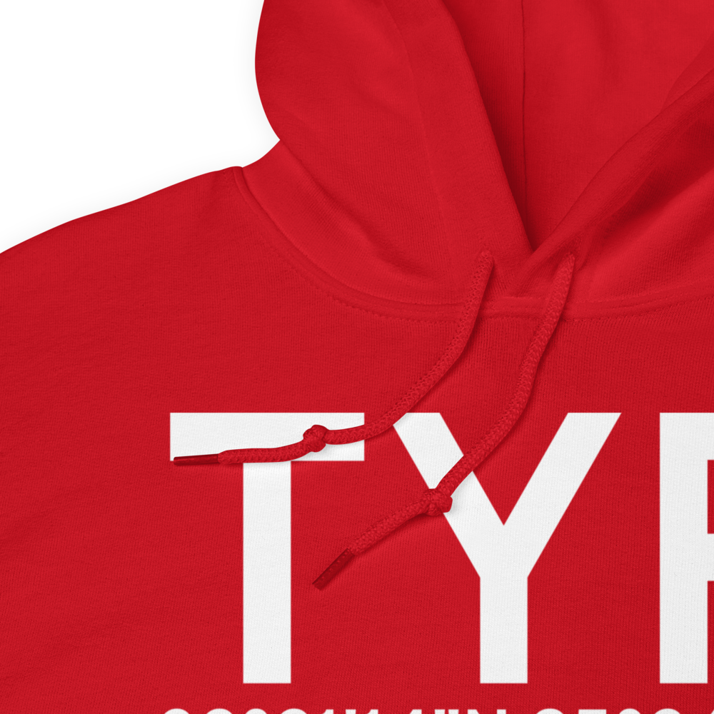 Tyler (KTYR) Airport Hoodie Sweatshirt 
