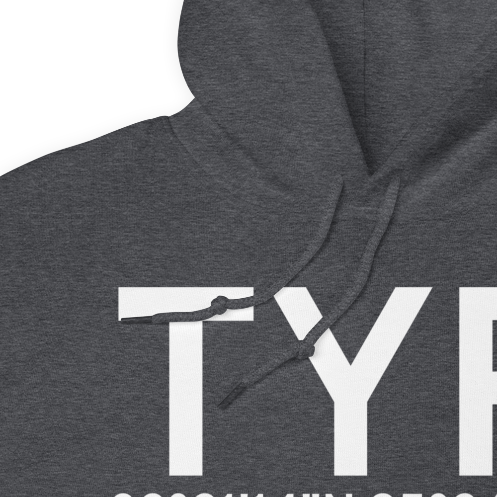 Tyler (KTYR) Airport Hoodie Sweatshirt 