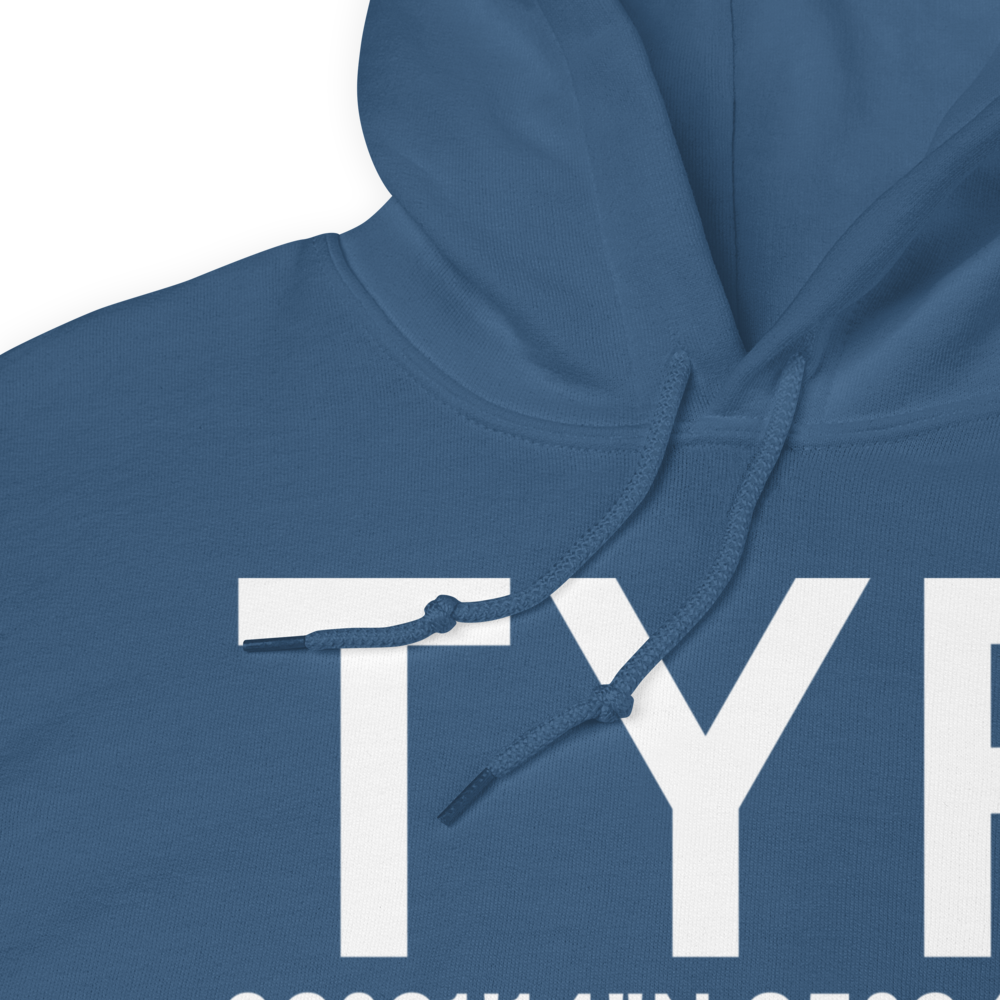 Tyler (KTYR) Airport Hoodie Sweatshirt 