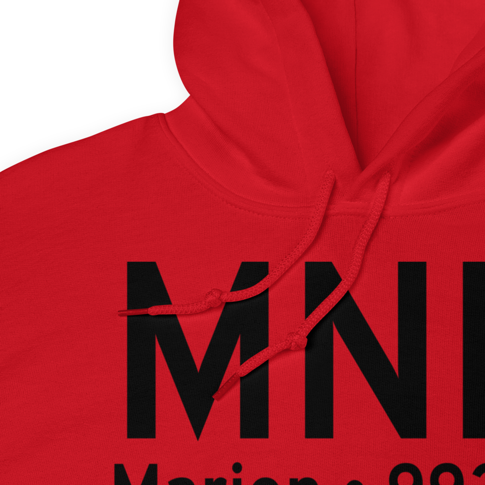 Marion (KMNN) Airport Hoodie Sweatshirt 