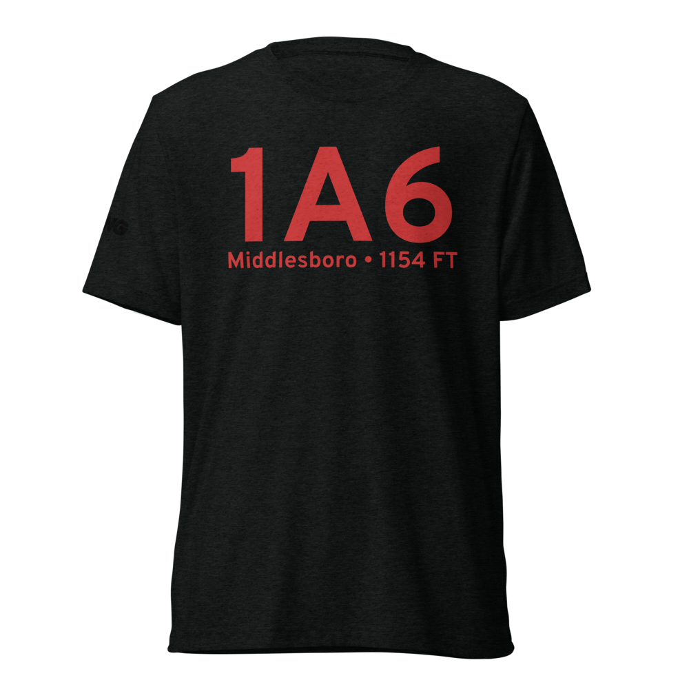 Middlesboro (K1A6) Airport Tri-blend T-Shirt 
