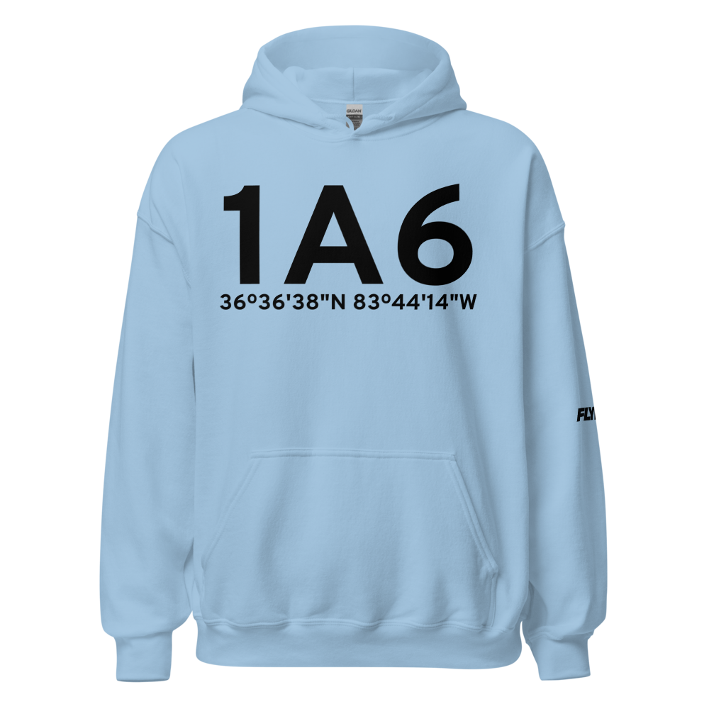 Middlesboro (K1A6) Airport Hoodie Sweatshirt 