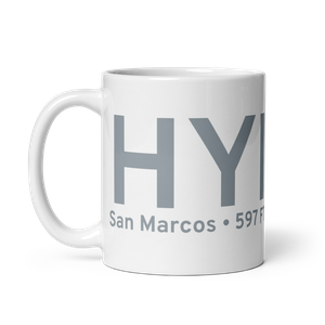 San Marcos (KHYI) Airport Mug