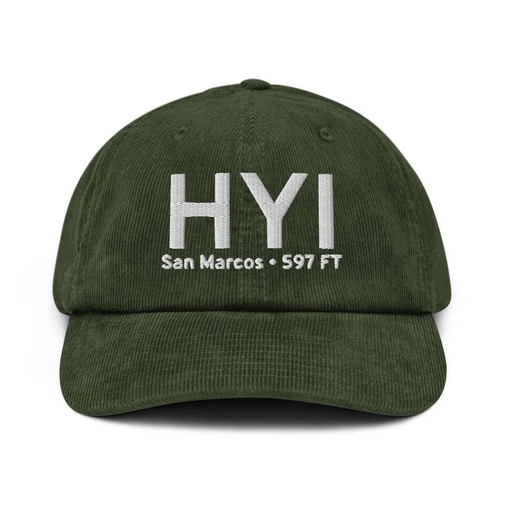 San Marcos (KHYI) Airport Hat 