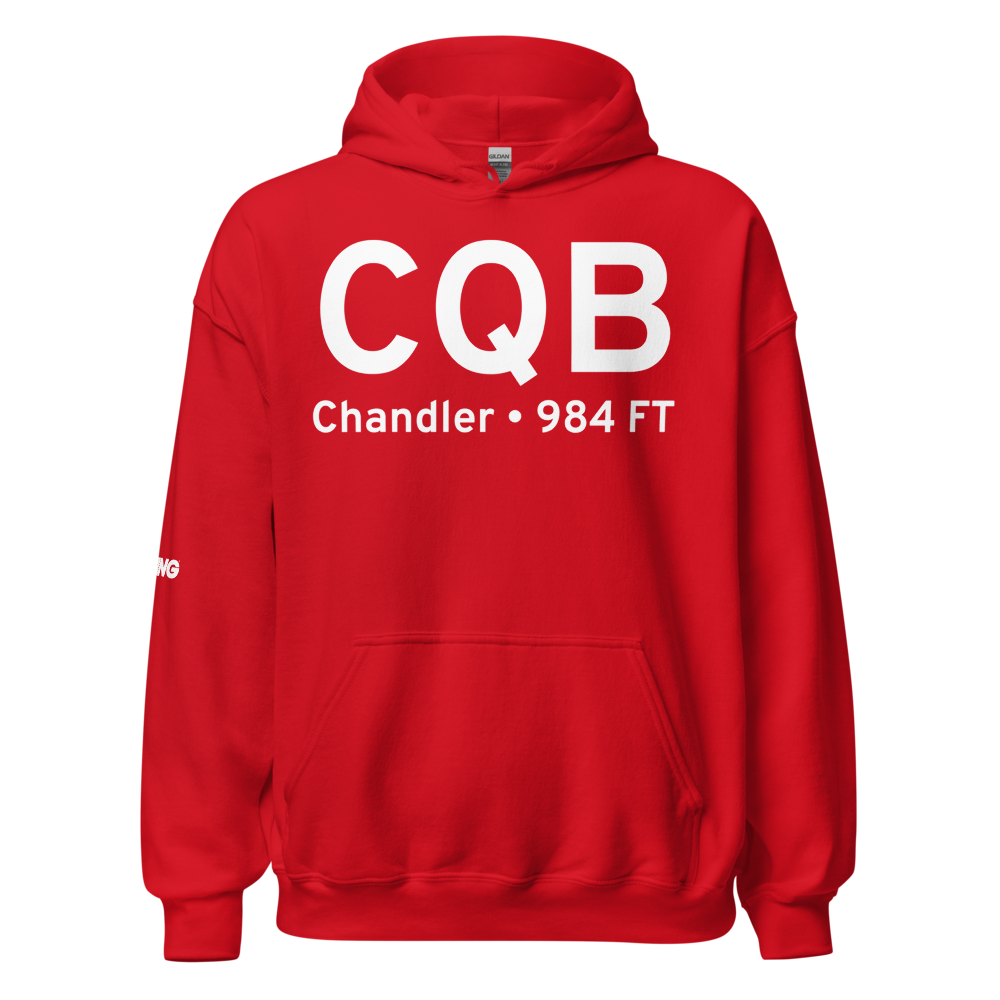 Chandler (KCQB) Airport Hoodie Sweatshirt 