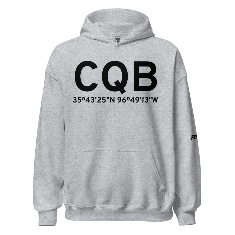 Chandler (KCQB) Airport Hoodie Sweatshirt 