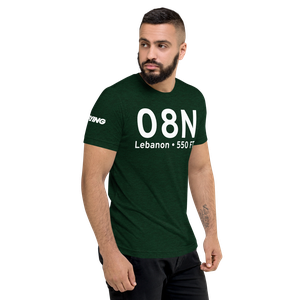 Lebanon (08N) Airport Tri-blend T-Shirt