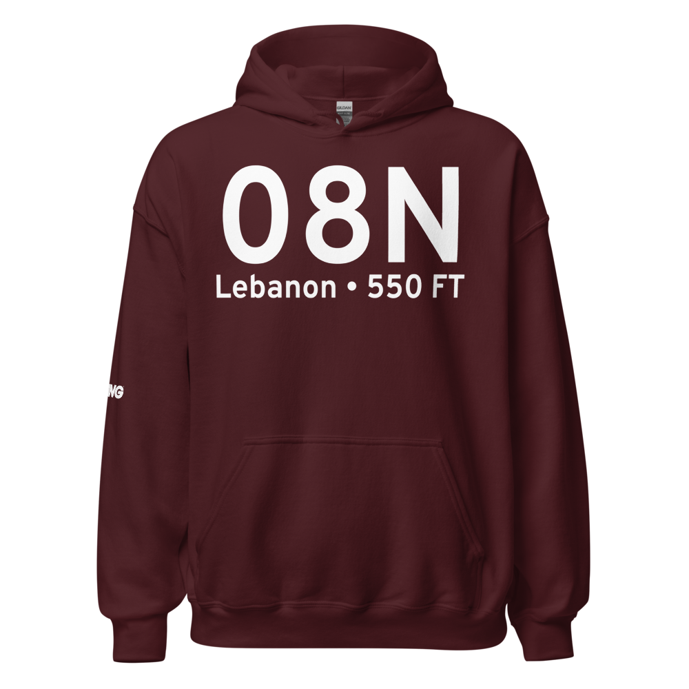 Lebanon (08N) Airport Hoodie Sweatshirt 
